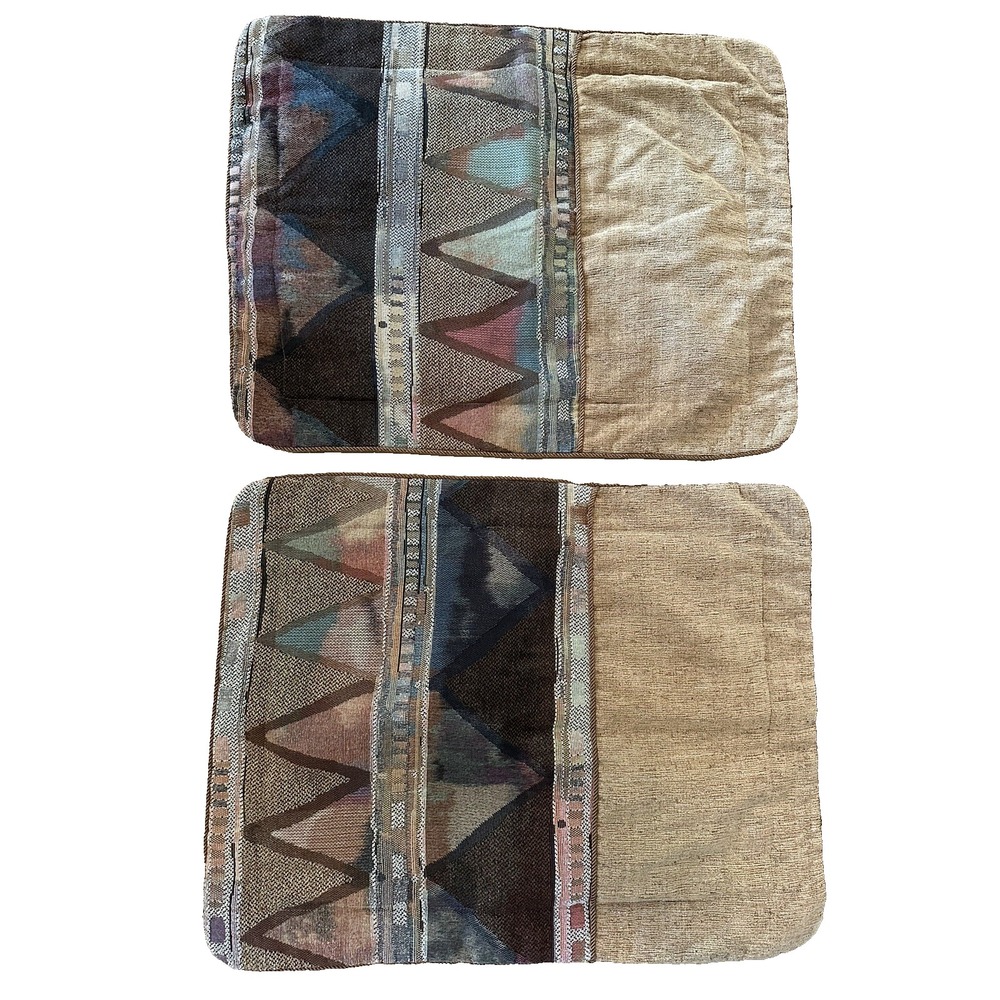 THOMASVILLE  Queen Shams Bed Skirt/Dust Ruffle Throw Pillow Cases Set Tan/Gold